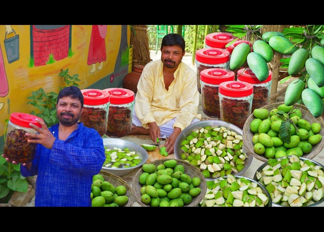 Mango pickle indian recipe